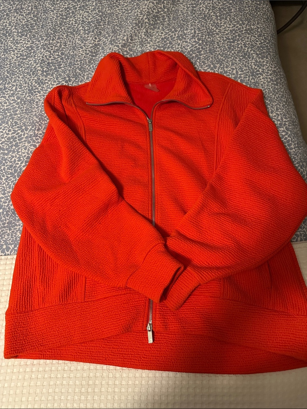 Calla women’s Red Zip-Up Knit jacket